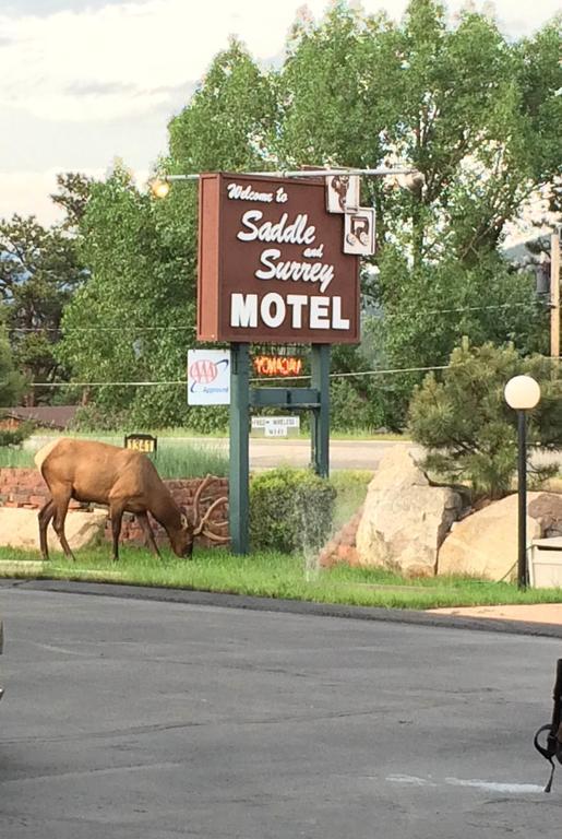 Saddle & Surrey Motel Estes Park Dış mekan fotoğraf