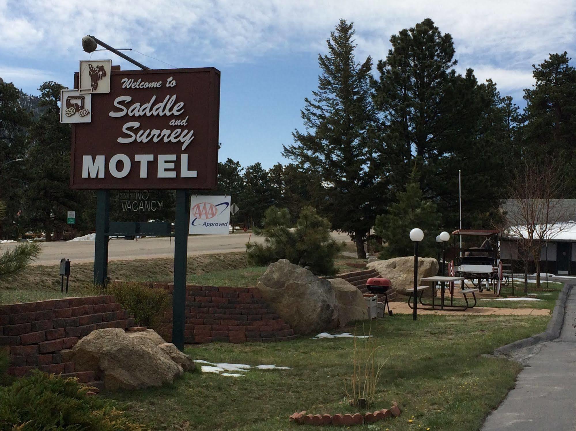 Saddle & Surrey Motel Estes Park Dış mekan fotoğraf
